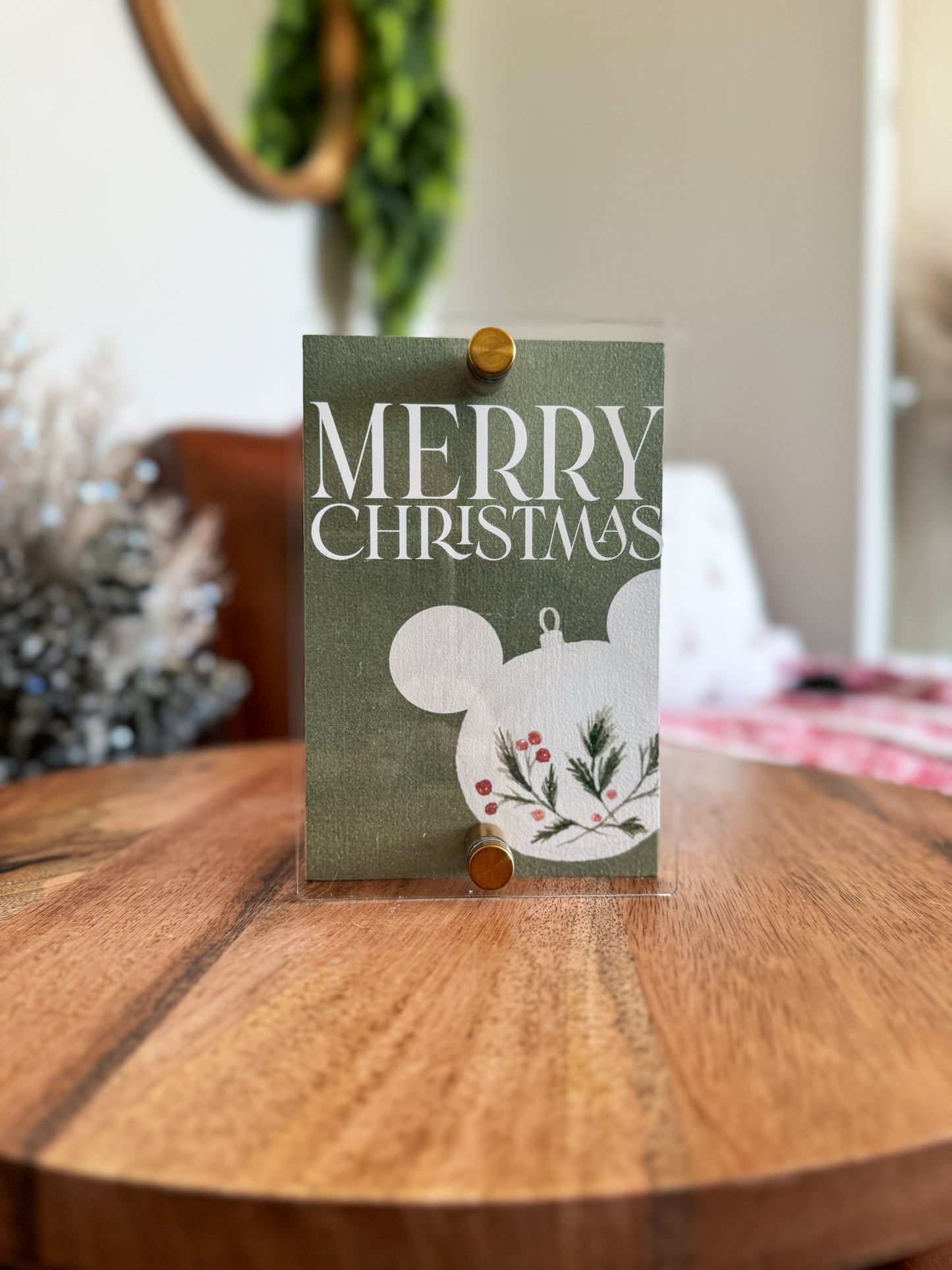 Merry Christmas Block Sign