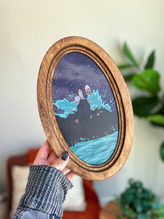 Sea Witch - Vintage Storybook Sign
