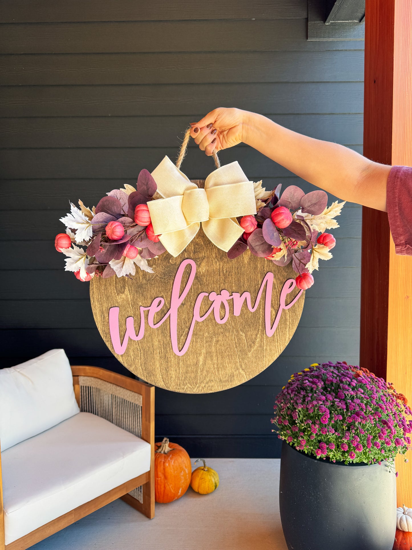 Welcome Fall Door Hanger