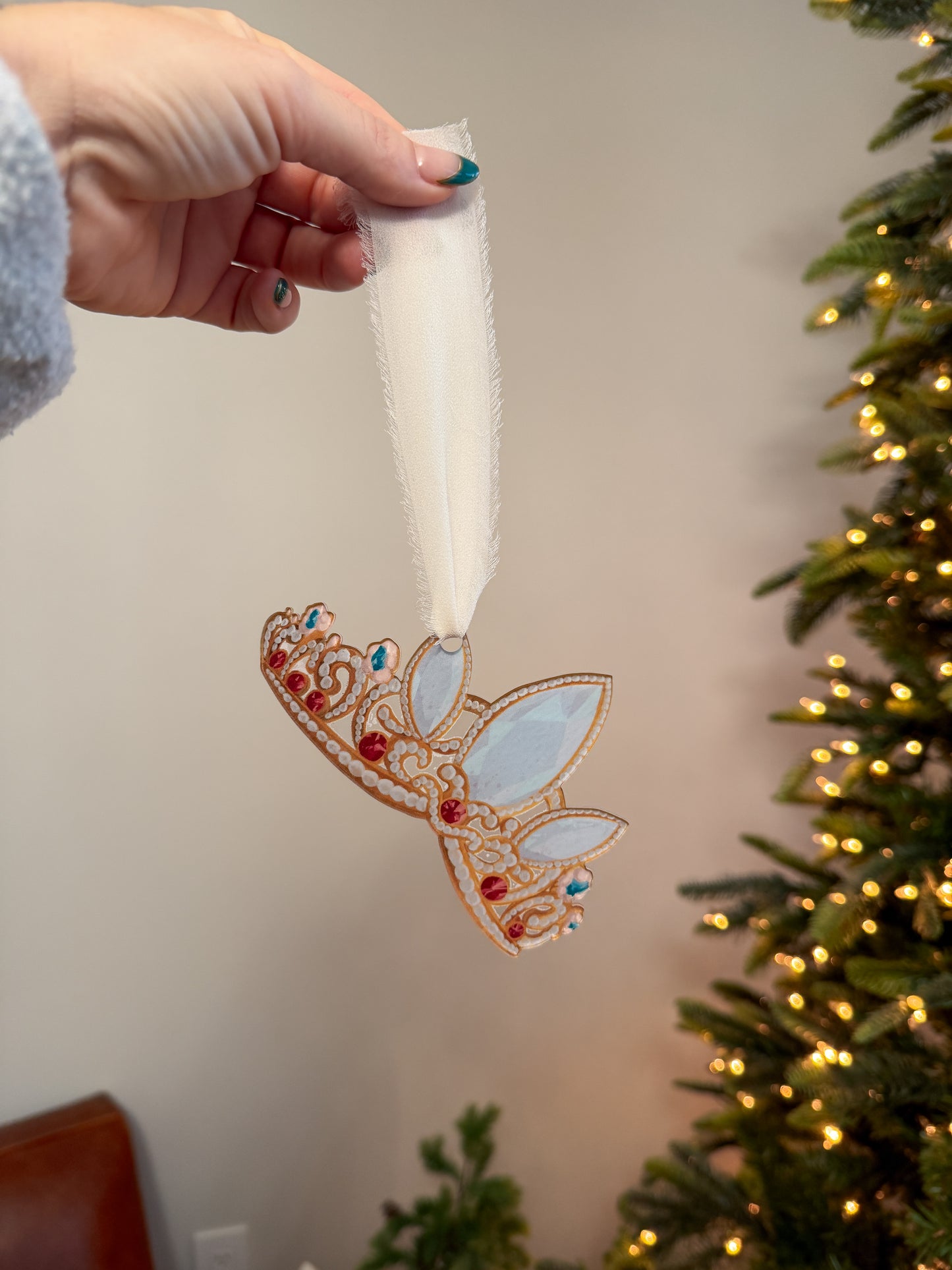 Punzie Crown Ornament