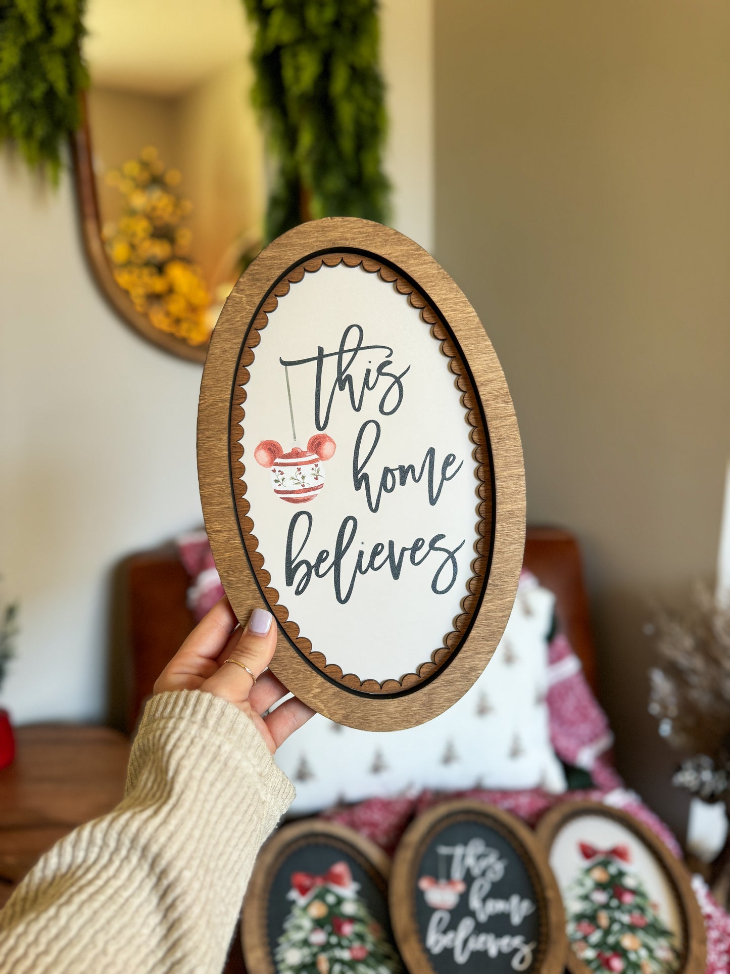 This Home Believes Sign