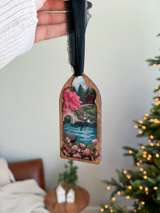 Girl Worth Fighting For - Cathedral Ornament