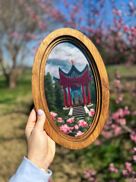 Ancestor Temple - Vintage Storybook Sign