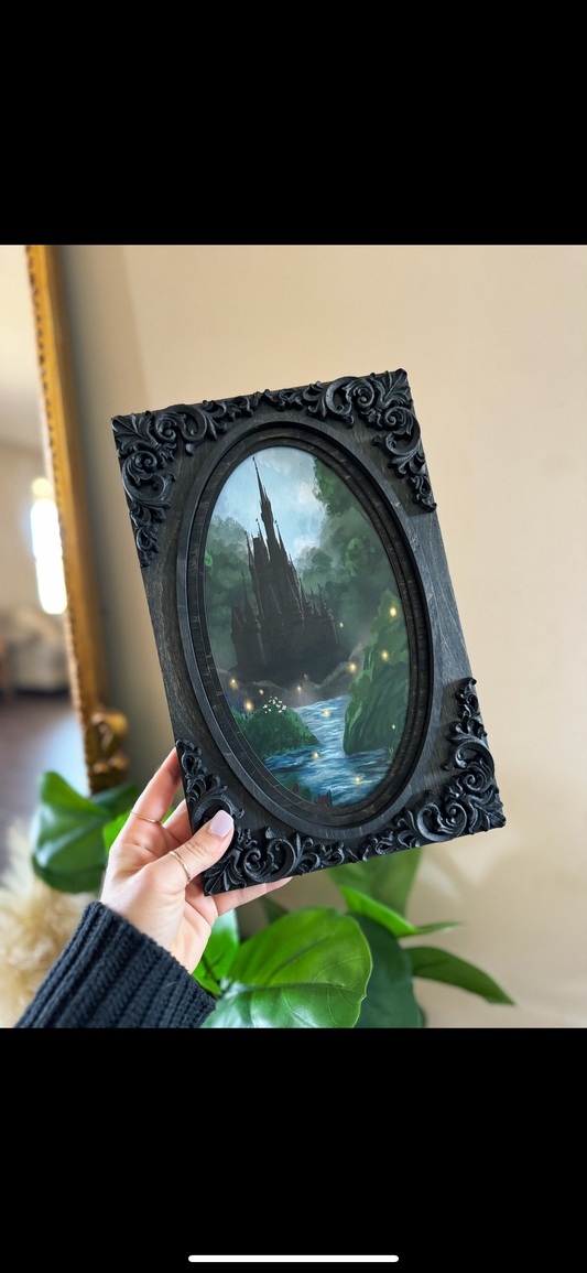 The Dark Castle - Ornate Fairytale Sign