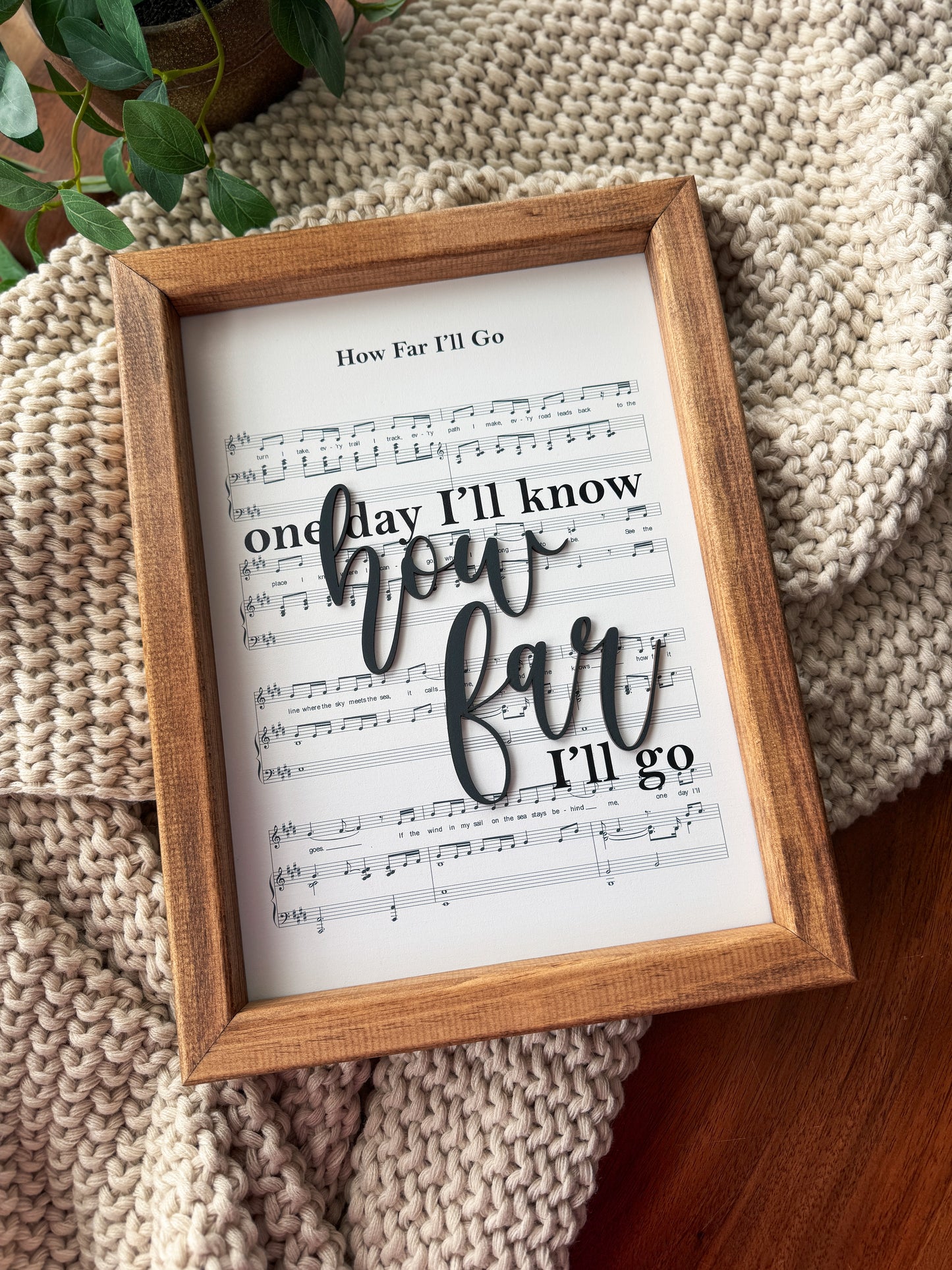 How Far - Magical Playlist Sign