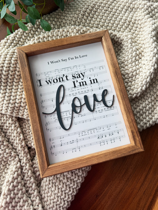 I Wont Say - Magical Playlist Sign