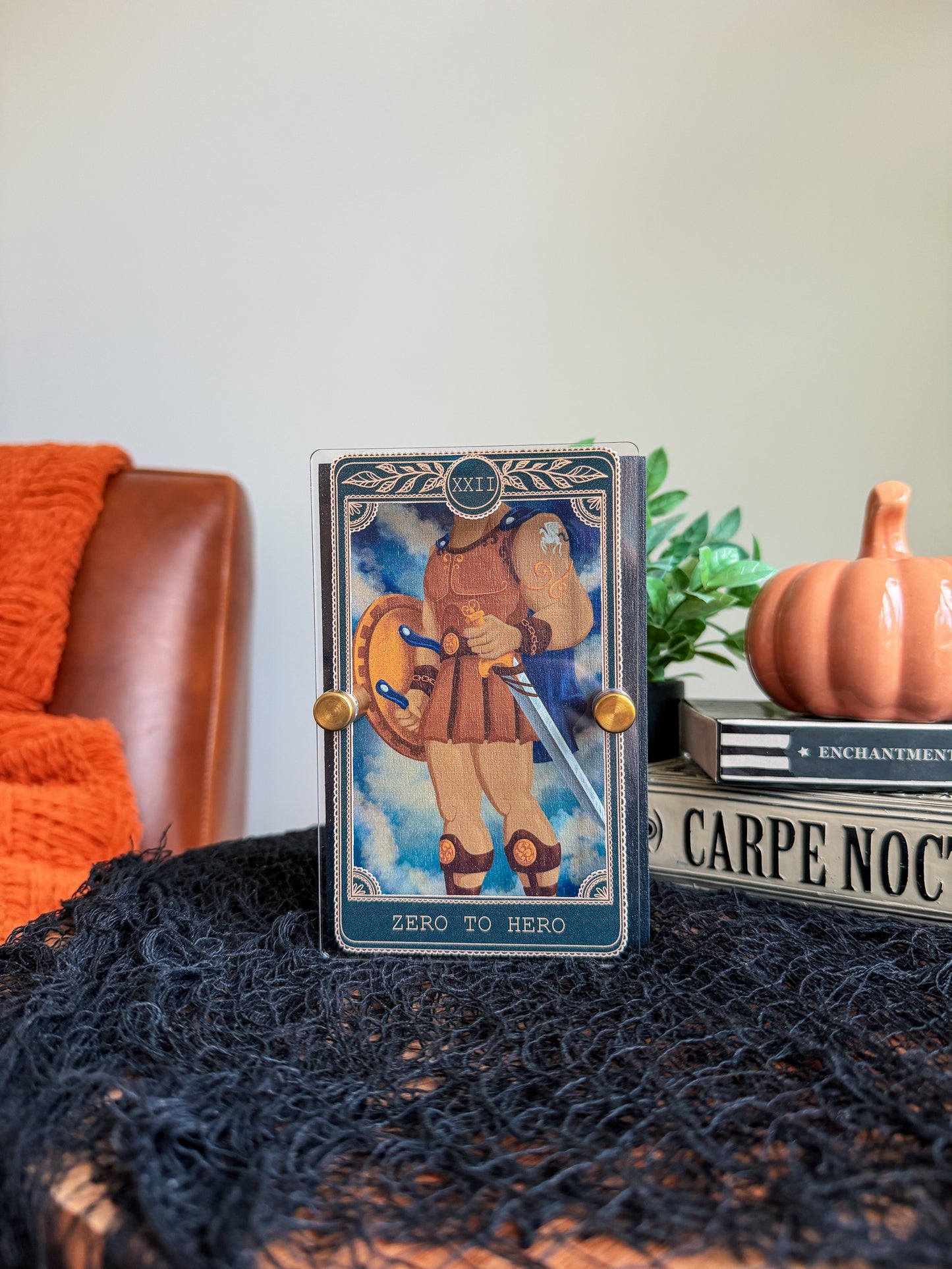 Zero To Hero - Tarot Card Mini Sign