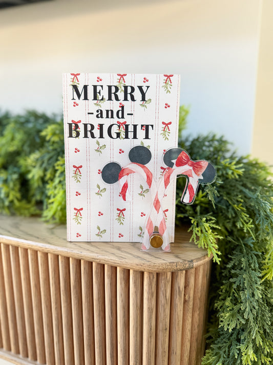 Candy Cane Mini Block