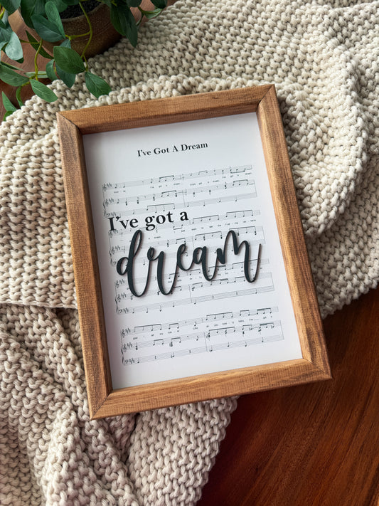 Got A Dream - Magical Playlist Sign