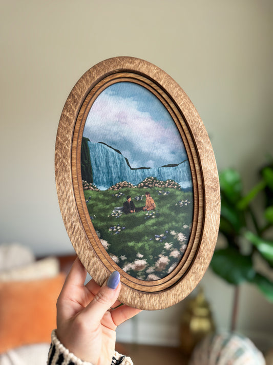 Meadow Picnic - Vintage Storybook Sign