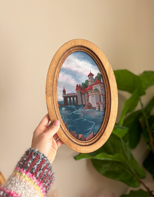 Prince Eric's Castle - Vintage Storybook Sign