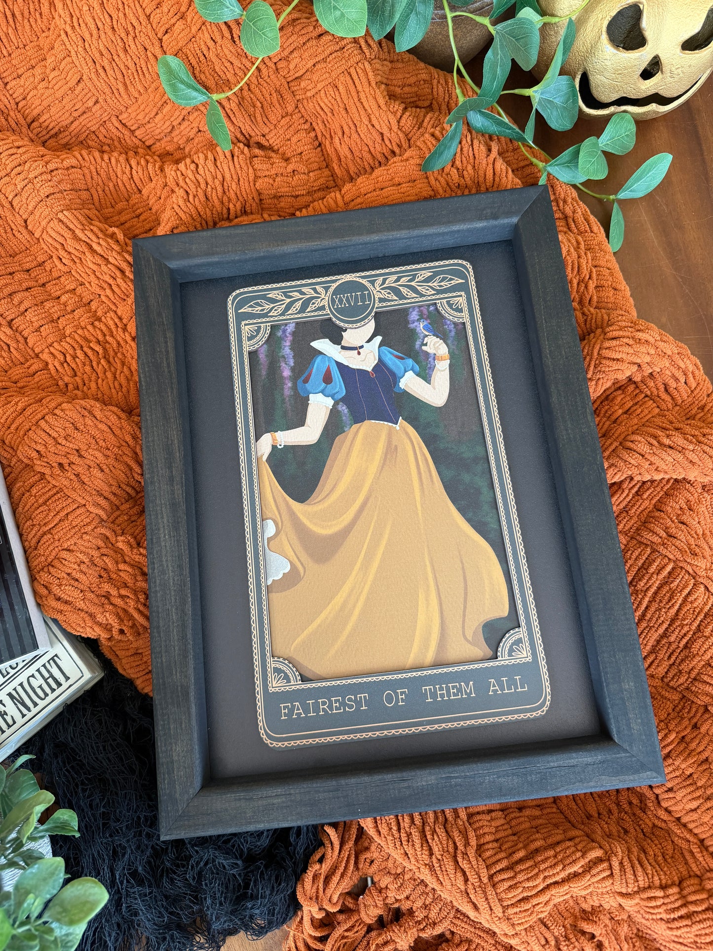 Fairest Of Them All - Tarot Card Framed Sign