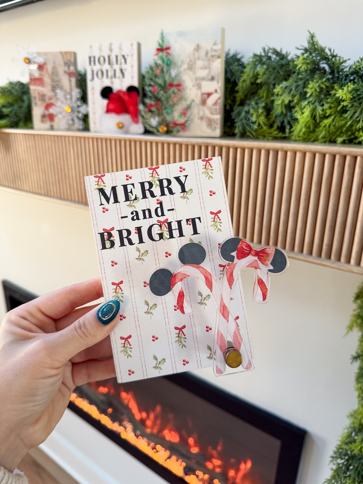 Candy Cane Mini Block