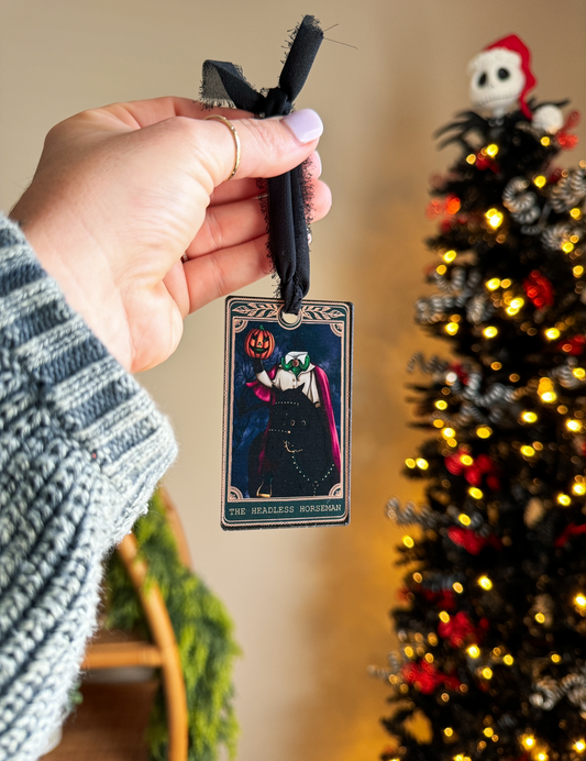 Headless Horseman - Tarot Card Ornament