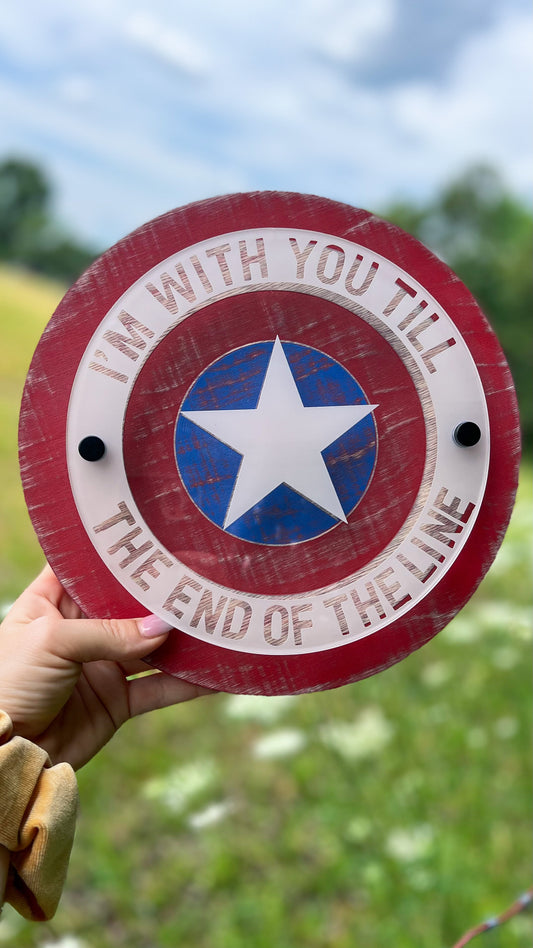 End of the Line Mini Sign