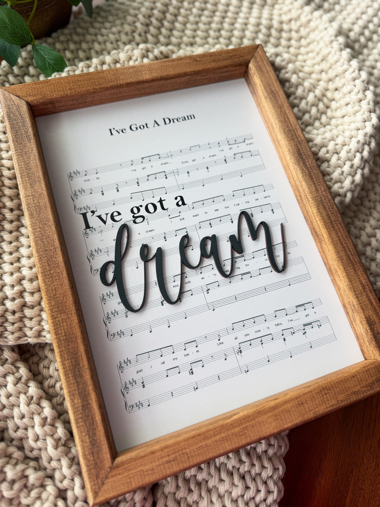 Got A Dream - Magical Playlist Sign