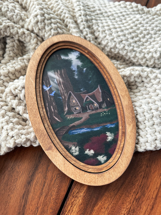 Snow's Cottage - Vintage Storybook Sign