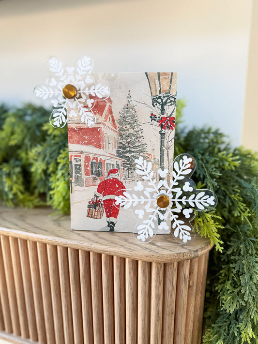 Snowflake Mini Block