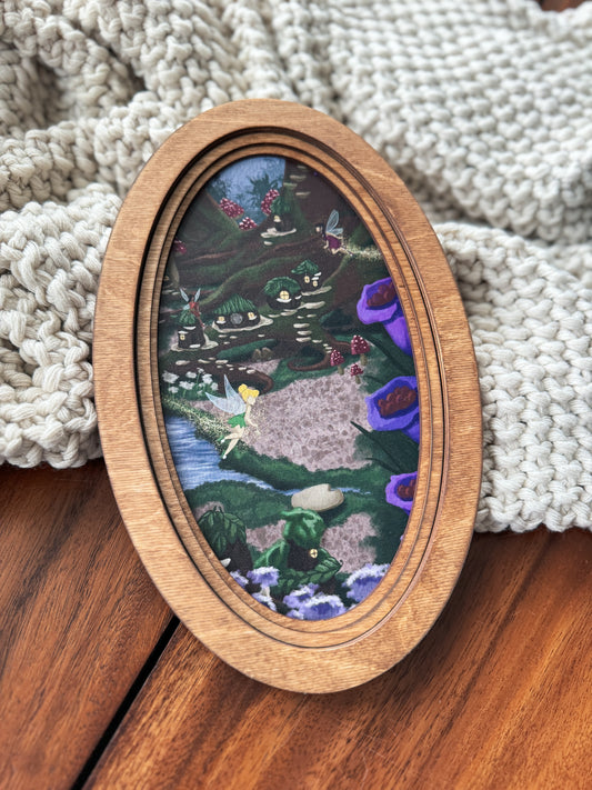 Pixie Hollow - Vintage Storybook Sign