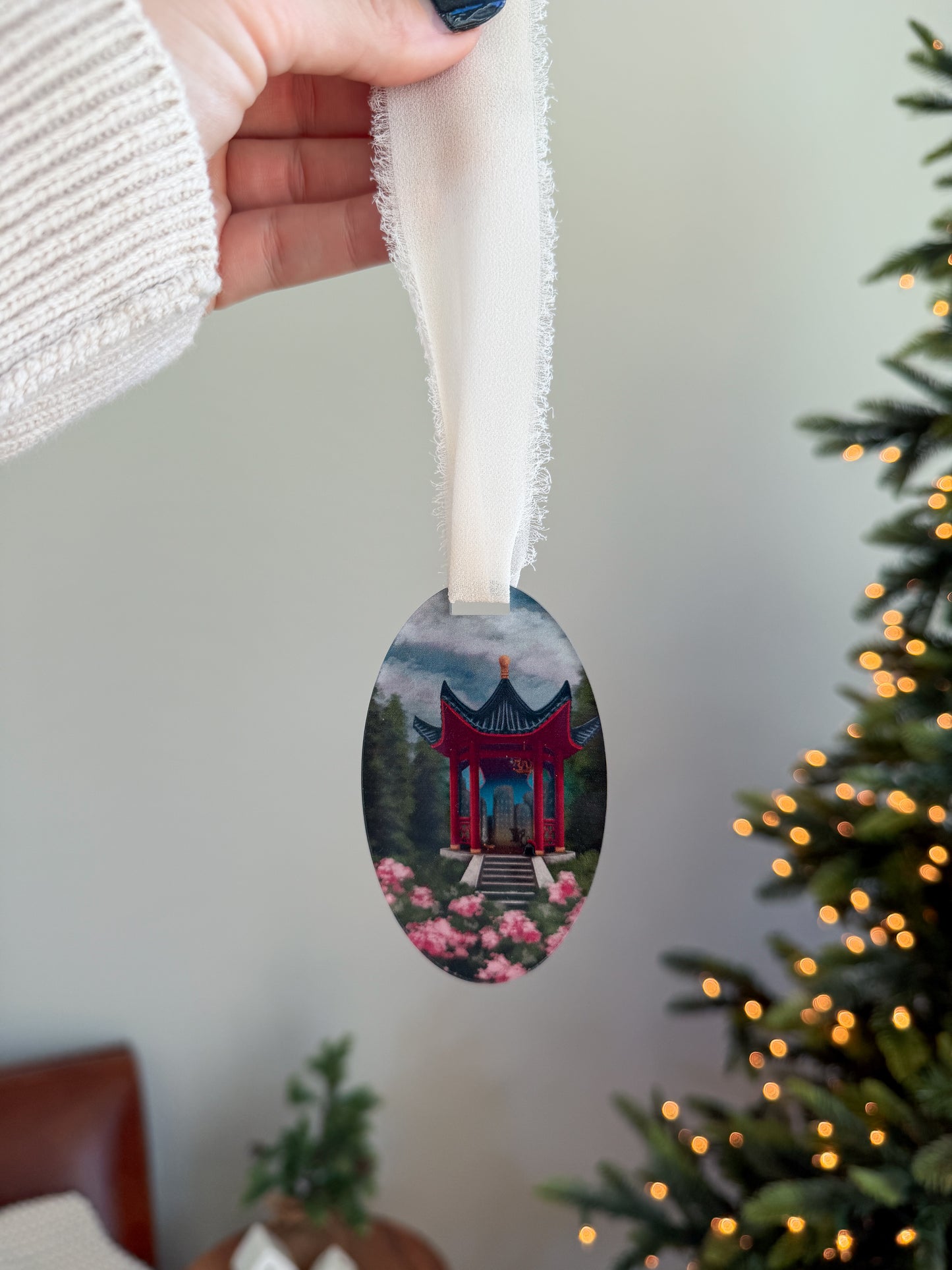 Ancestor Temple - Storybook Ornament