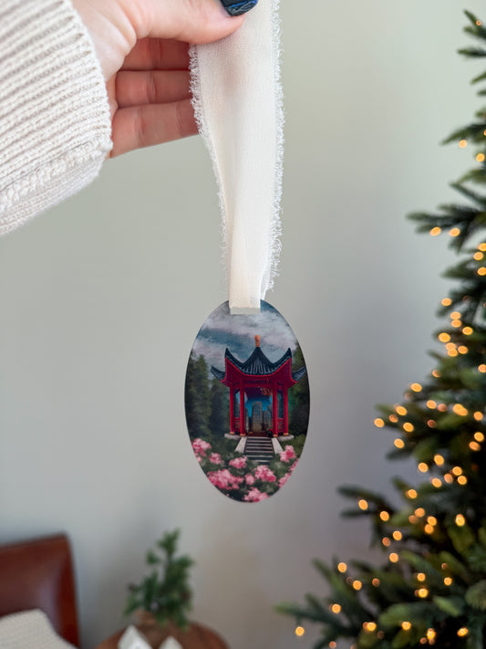 Ancestor Temple - Storybook Ornament