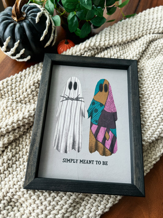 Simply Meant To Be Ghost Sign