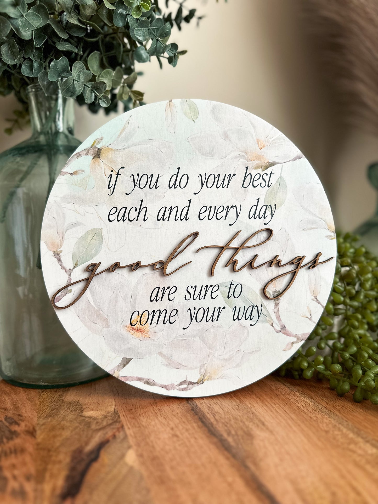 Good Things Mini Sign