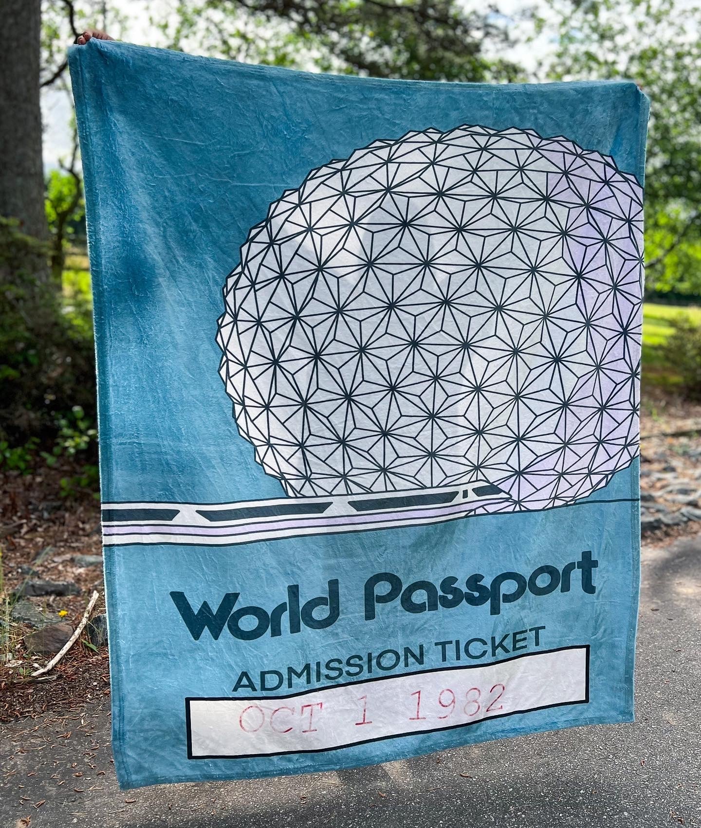 World Passport Blanket