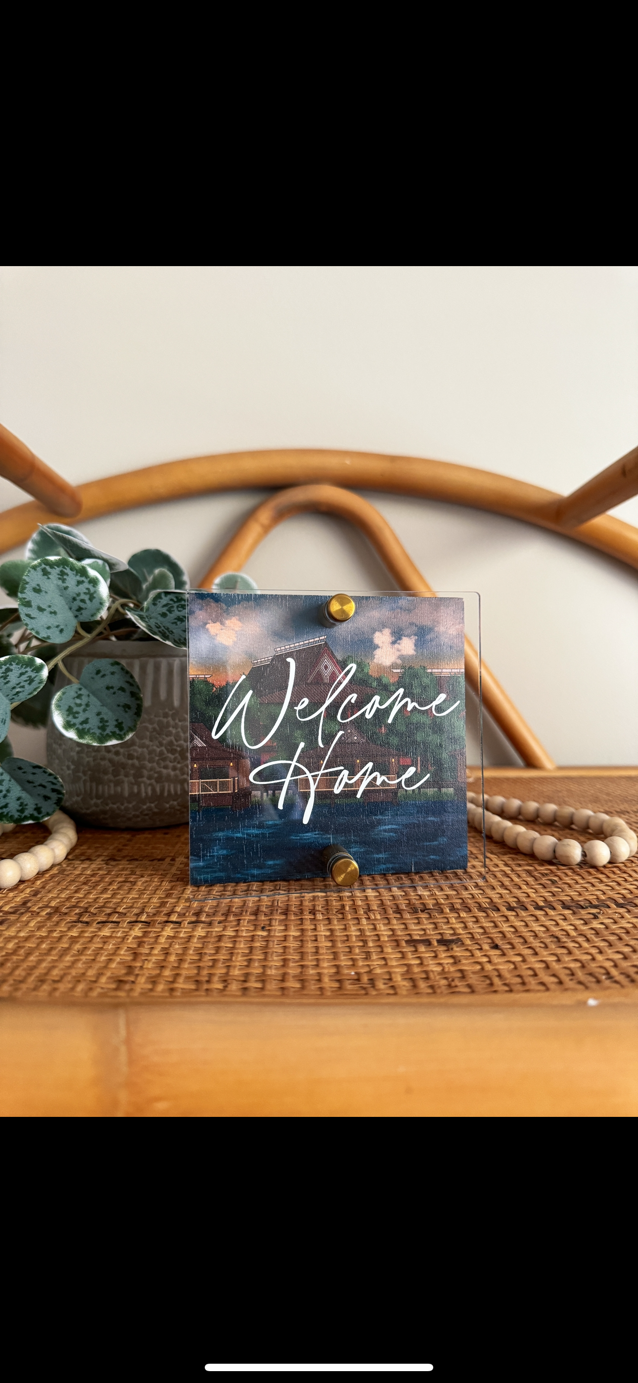 Welcome Home Block - Multiple Options Available