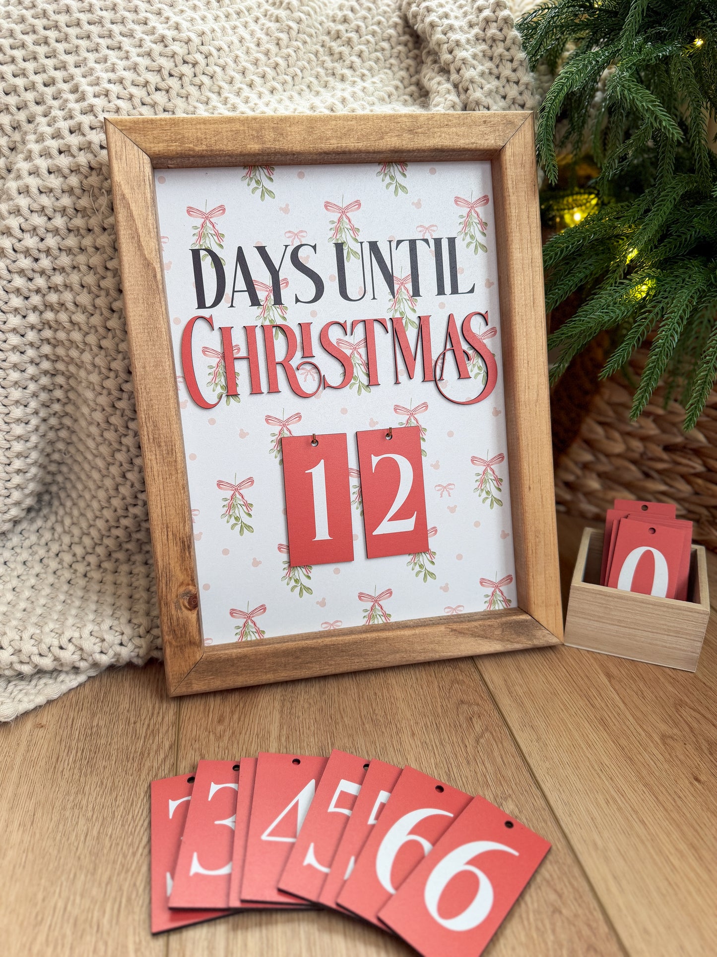 Subtle Christmas Countdown