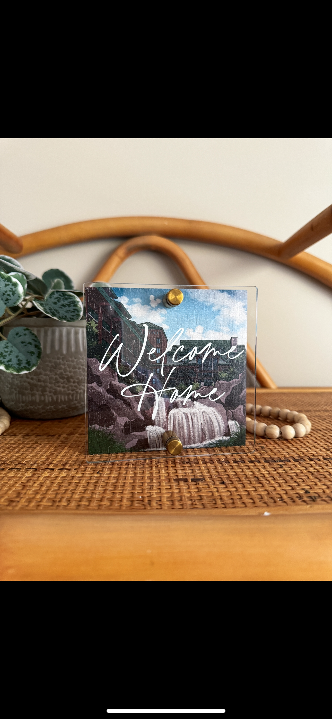 Welcome Home Block - Multiple Options Available