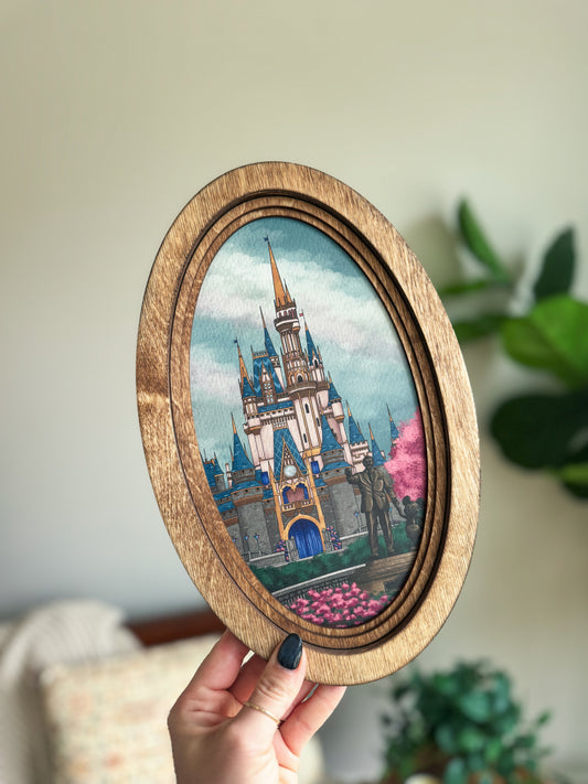 WDW Happy Place Castle - Vintage Storybook Sign