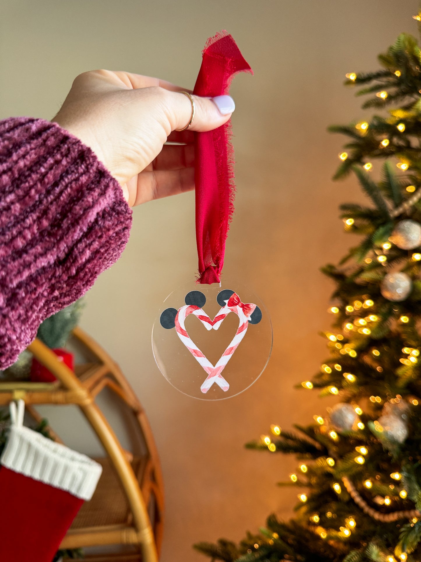 Candy Cane Ornament