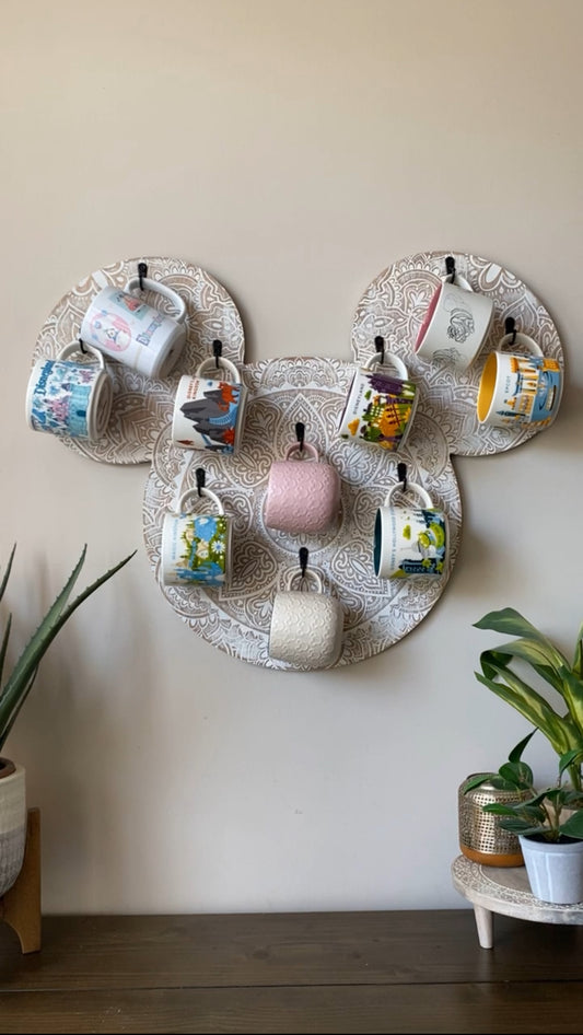 Ornate Mouse Mug Holder