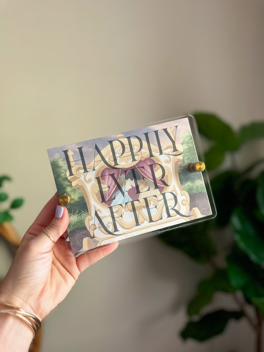 Happily Ever After - Mini Block Sign