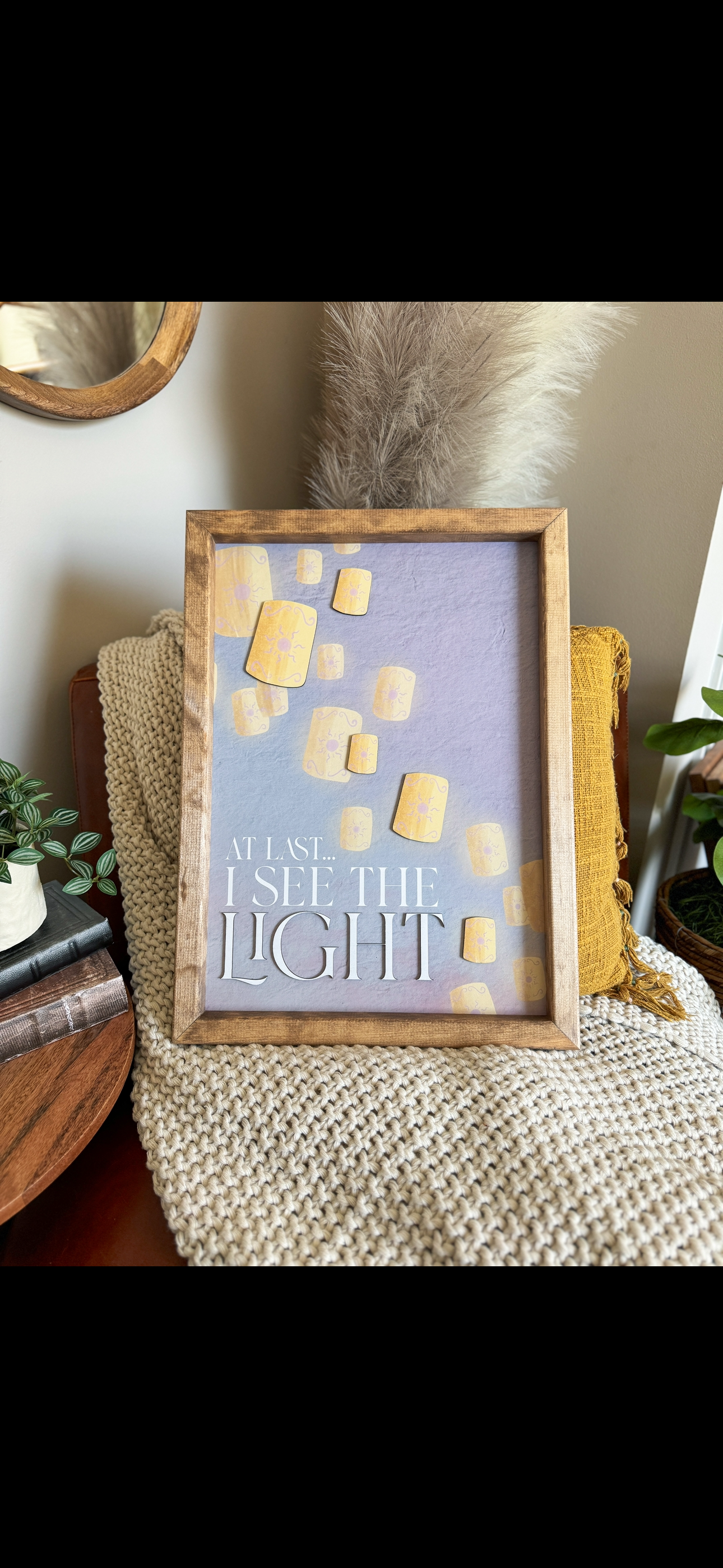 See the Light - Framed Sign