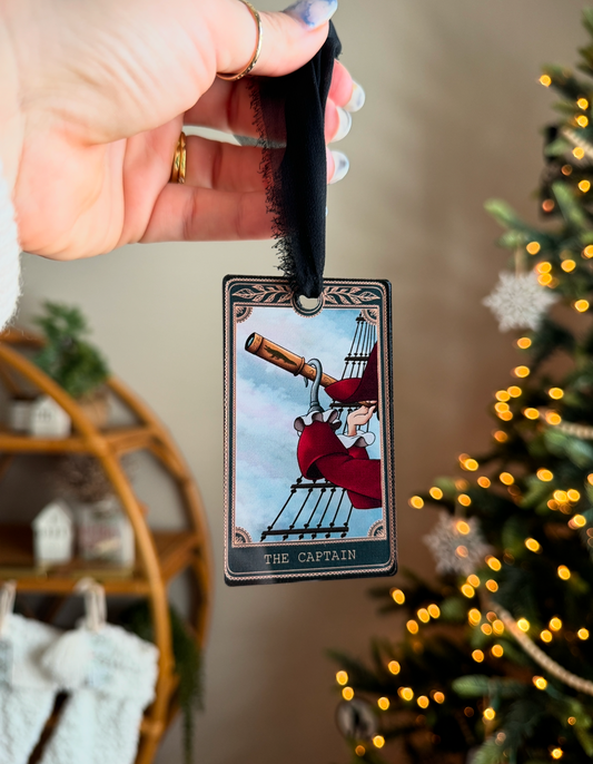 The Captain - Tarot Card Ornament