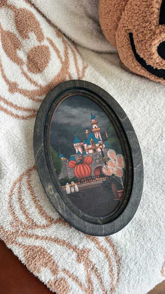 Ghosts at the DLR Castle Oval Sign