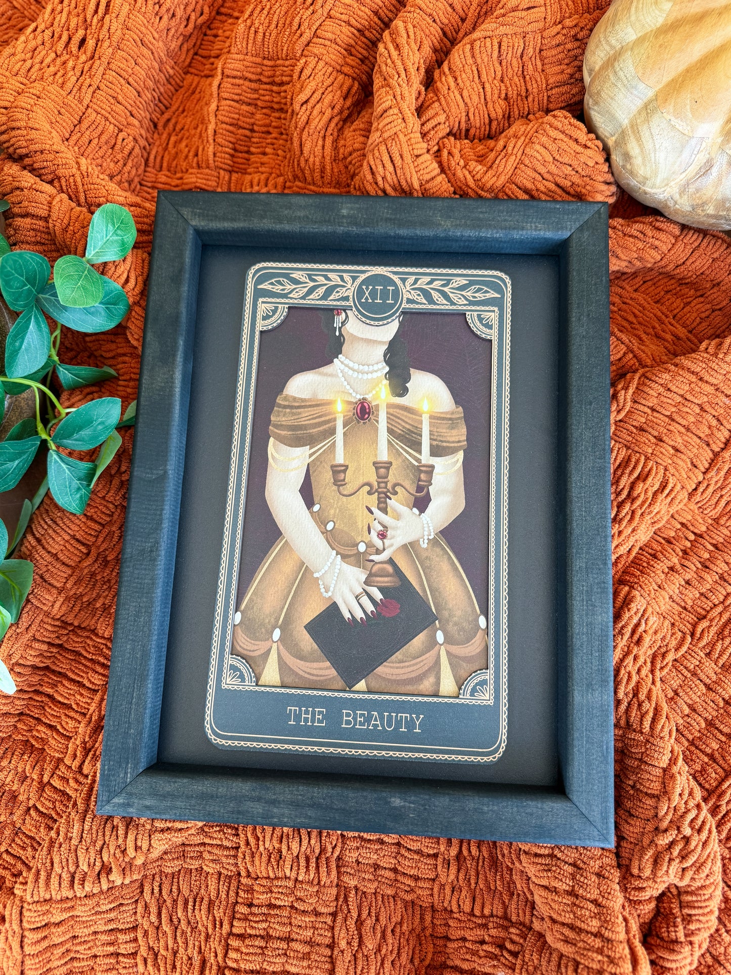 The Beauty - Tarot Card Framed Sign