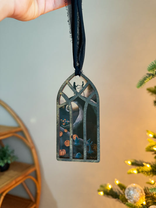 Pumpkin King - Cathedral Ornament