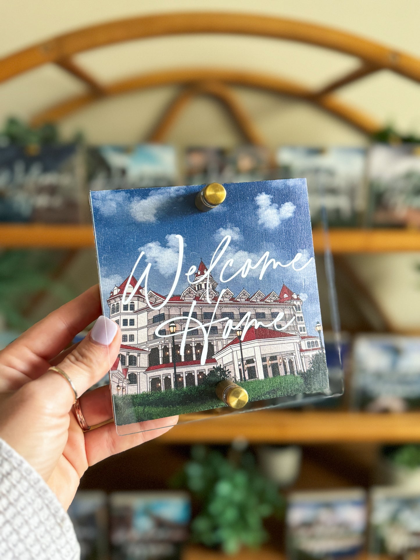 Grand Flo Block Sign