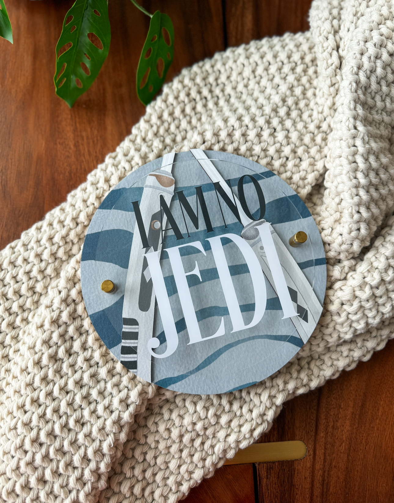 Jedi Mini Sign