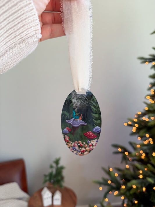 Advice from a Caterpillar - Storybook Ornament