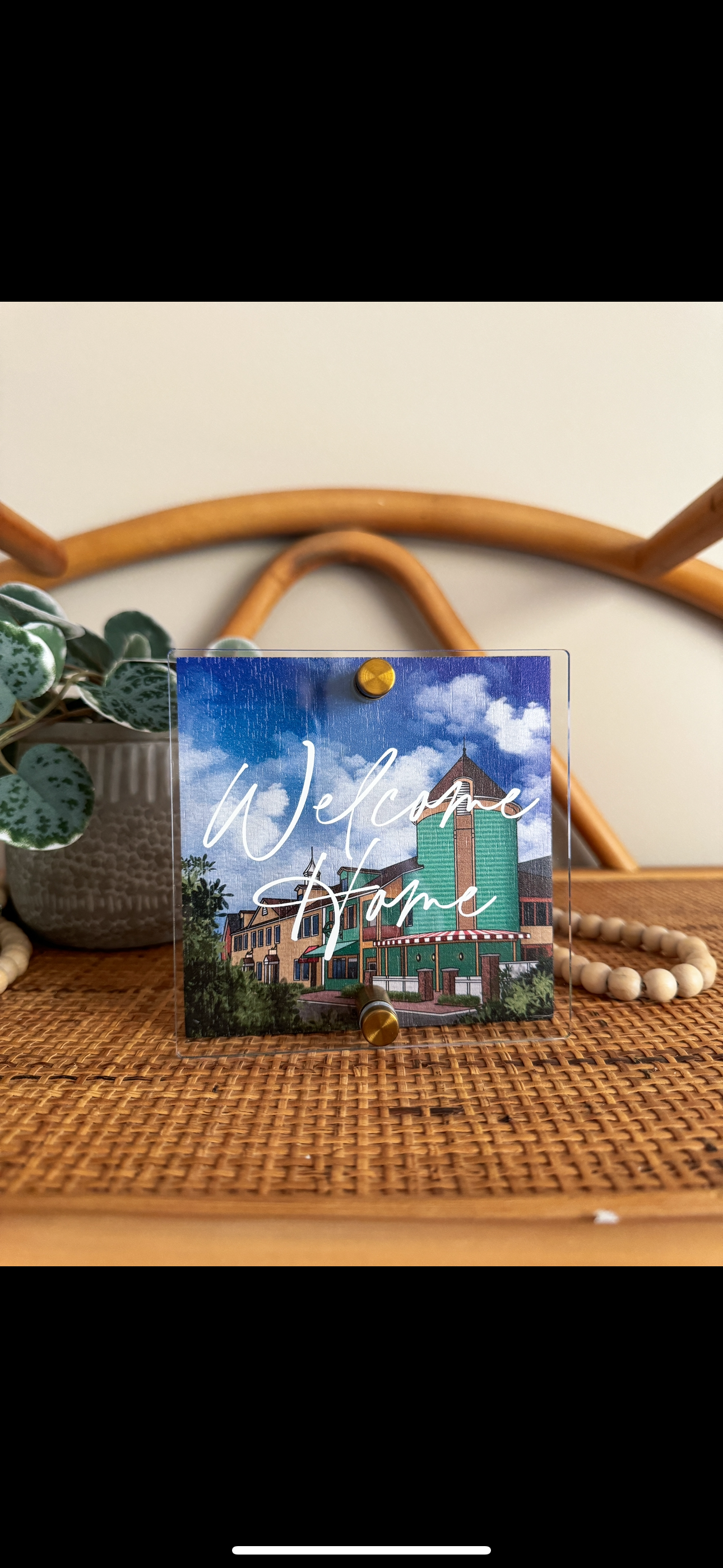 Welcome Home Block - Multiple Options Available