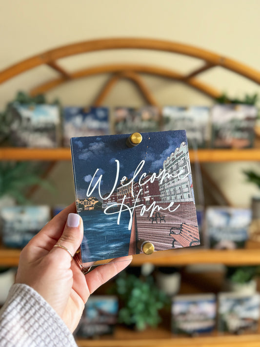 Boardwalk Block Sign