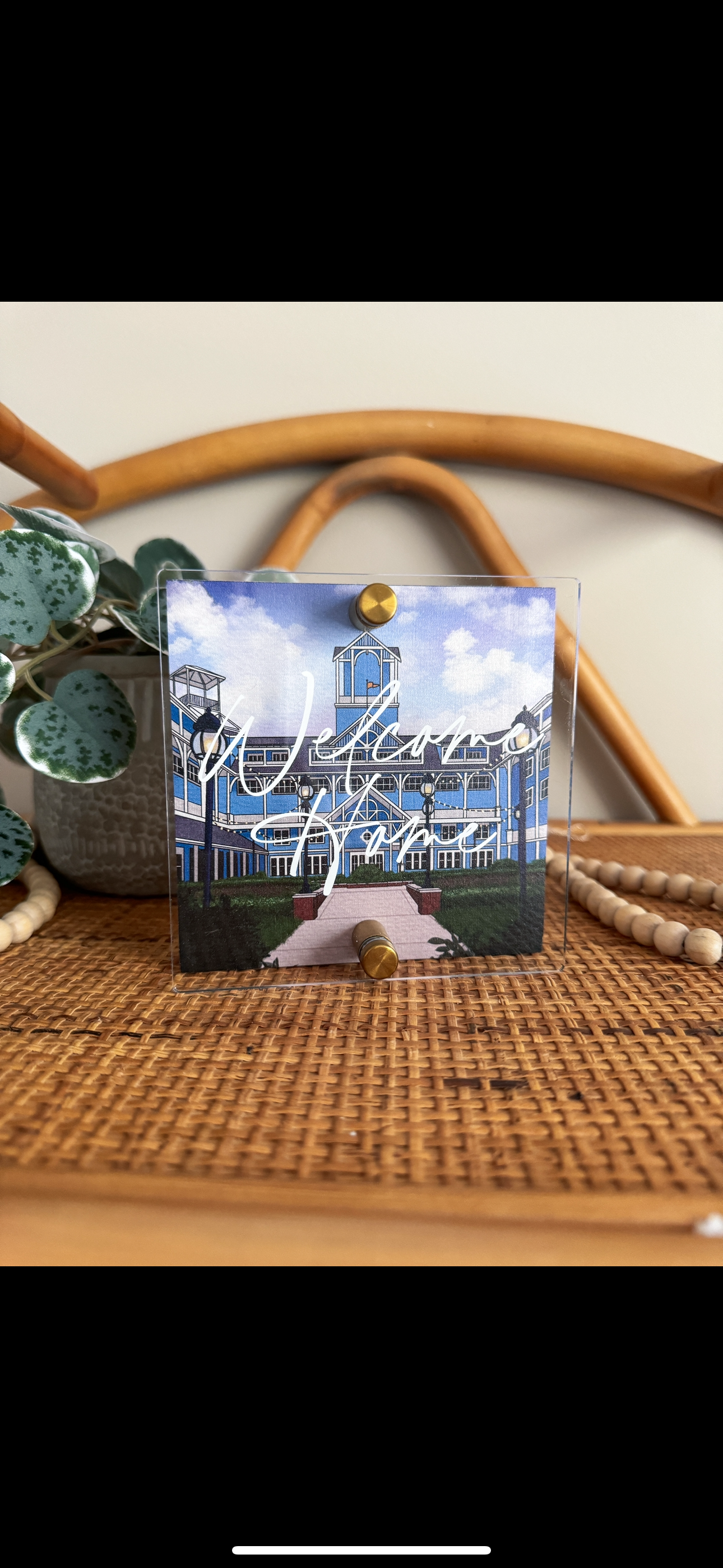 Welcome Home Block - Multiple Options Available