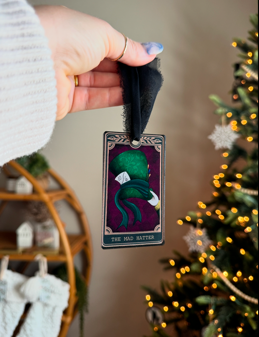 The Hatter - Tarot Card Ornament
