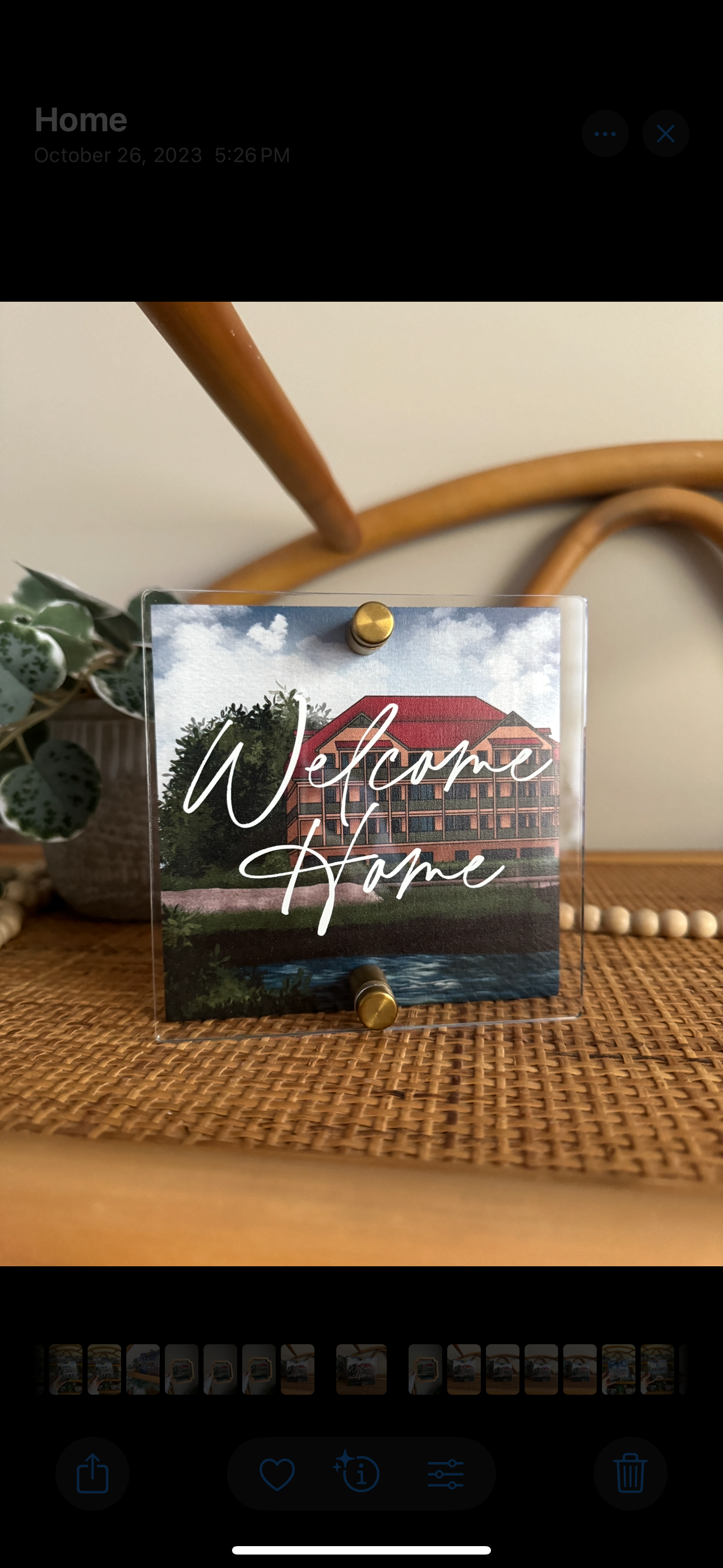 Welcome Home Block - Multiple Options Available