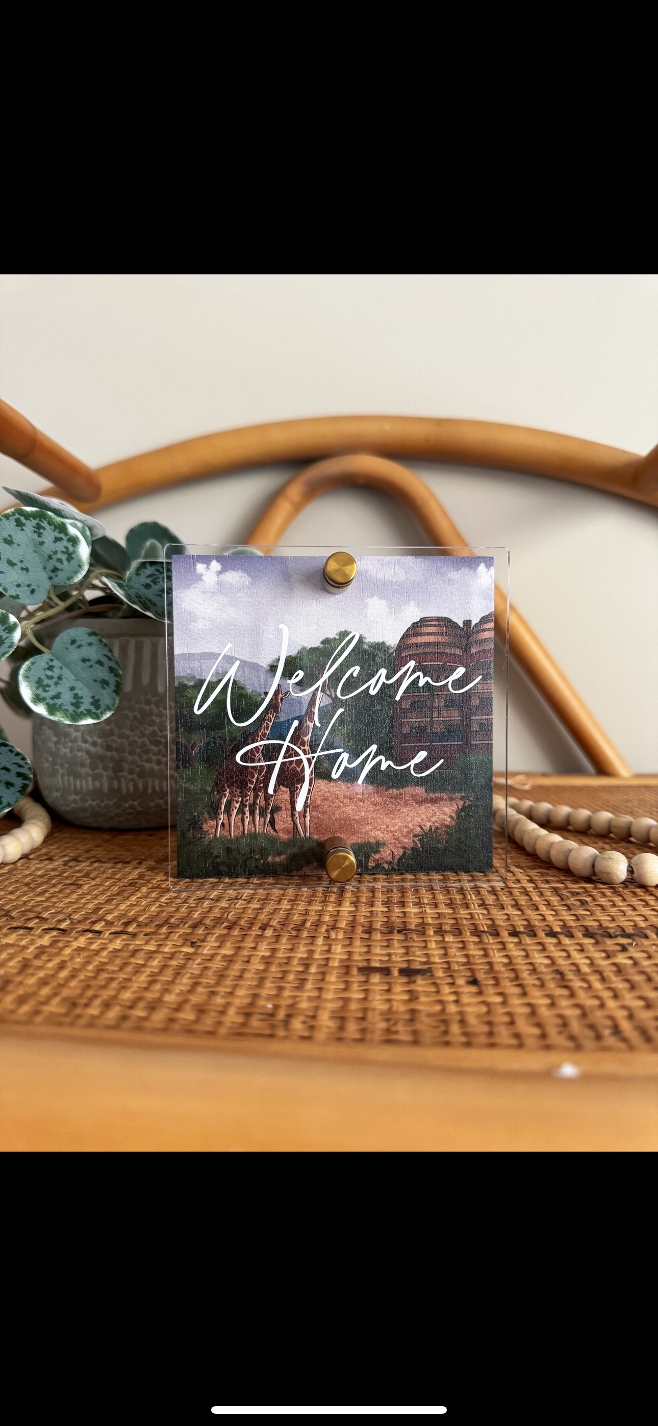 Welcome Home Block - Multiple Options Available