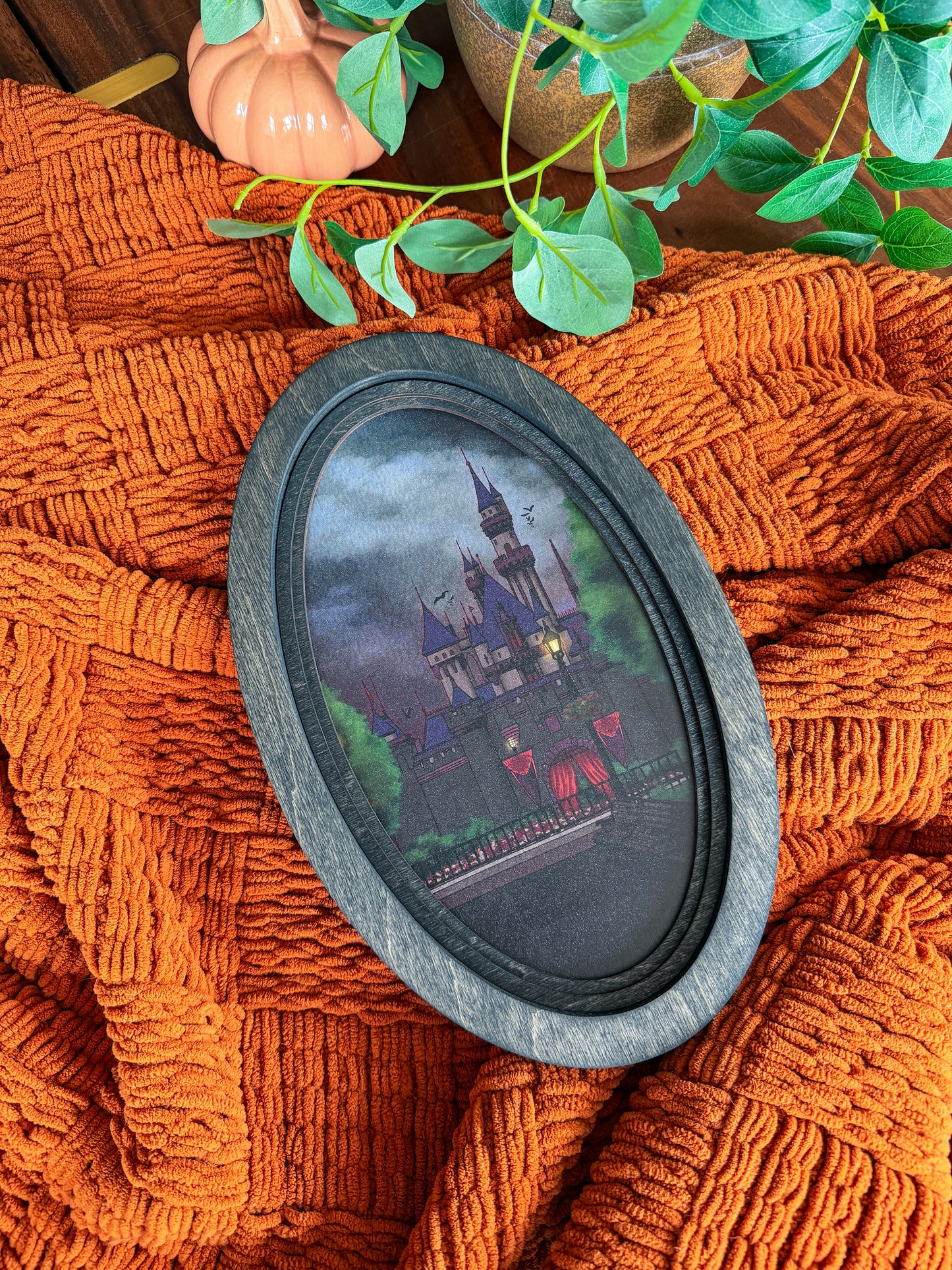 Goth DLR Castle Oval Sign